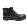 thumbnail image 1 of Elegante Men's Alex Leather Side-zip Winter Boots, Siena Nero,10 M US, 1 of 5