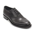 thumbnail image 1 of Elegante Men's Cinque Leather Oxford Shoes, Black,7 M US, 1 of 5