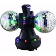 thumbnail image 1 of Elegantoss 4" Twin Mirror Disco Ball - Multiple Changing LED Bulbs, Rotating in Opposite Directions, 1 of 1