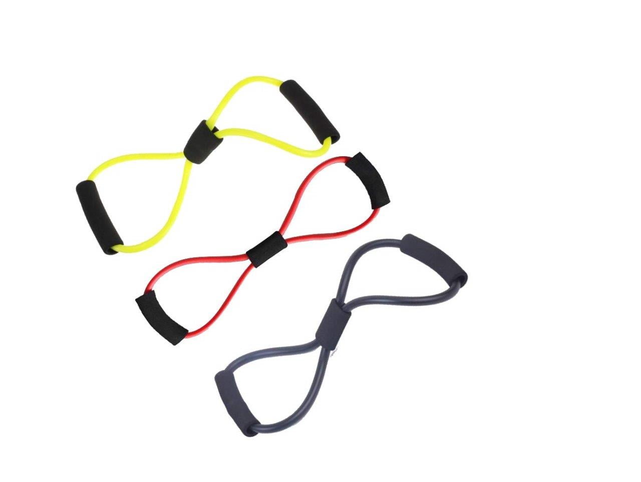 Elegantoss Figure 8 Exercise Band Training Resistance Cord Tube Workout