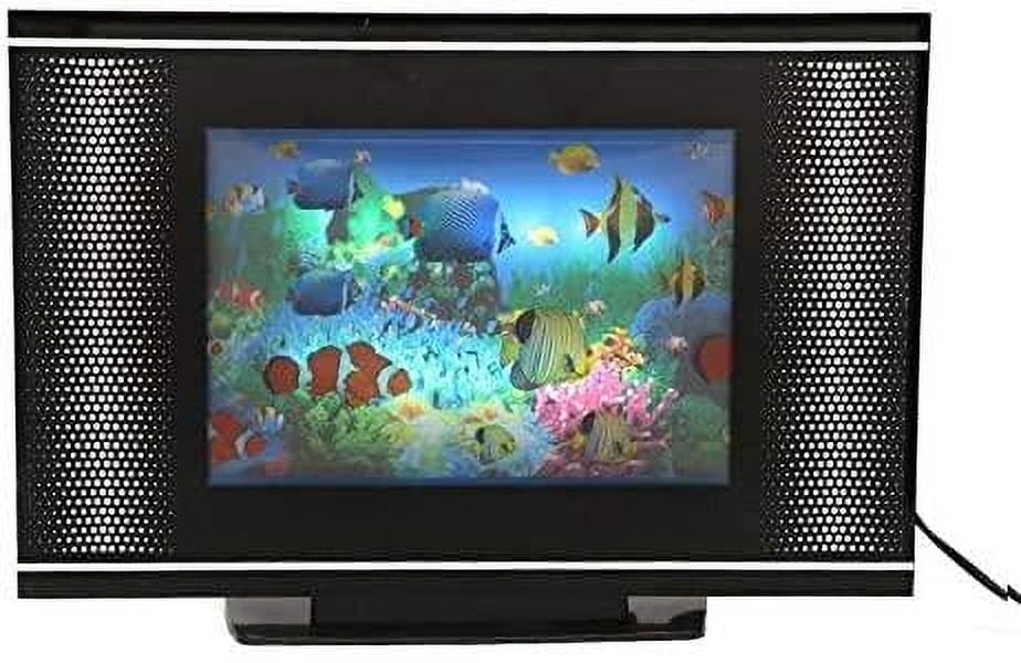 Elegantoss LCD Black Screen Artificial Tropical Fish Aquarium