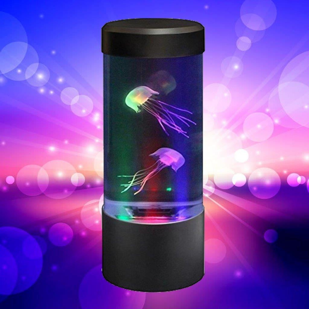 Elegantoss LED Mini Life Like Jellyfish Aquarium Lamp with Color