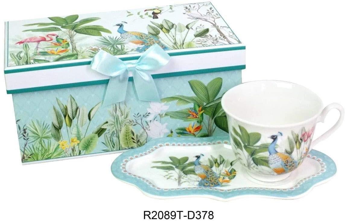 Tea Cup and Saucer Gift Box 5 oz