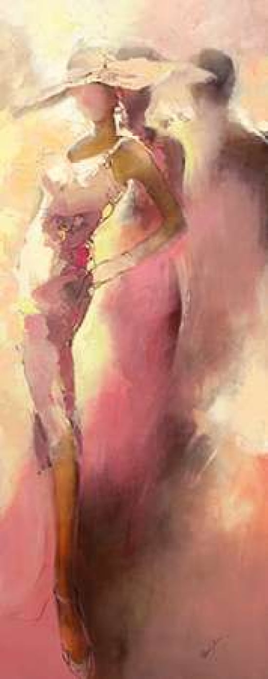 Eleganz II Canvas Art - Elena Filatov (24 x 48)