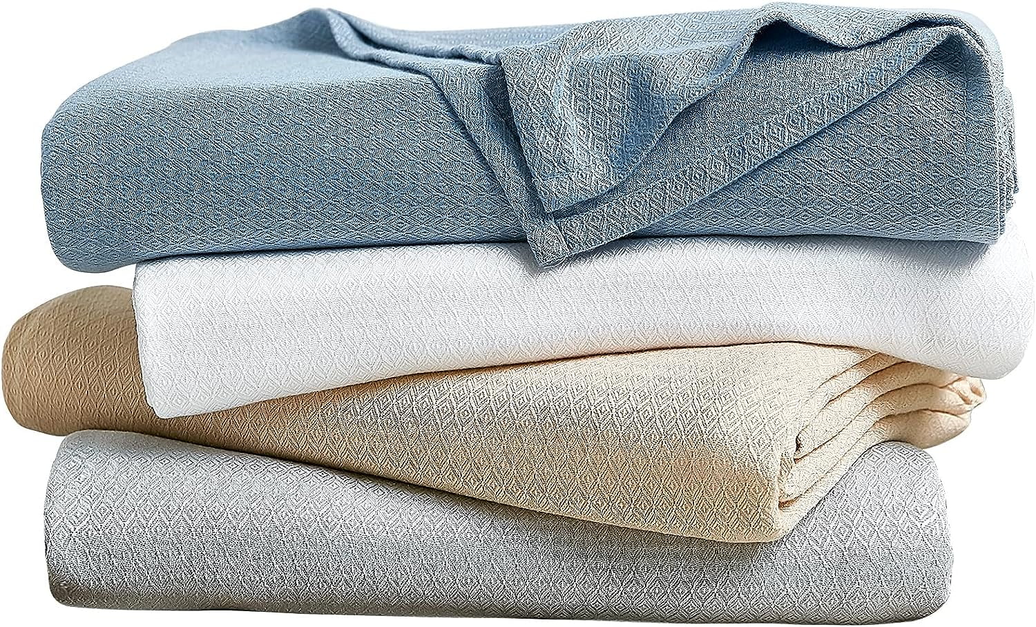 Elegear Cooling Bed Blanket, Queen Size 100 Natural Bamboo Blanket for