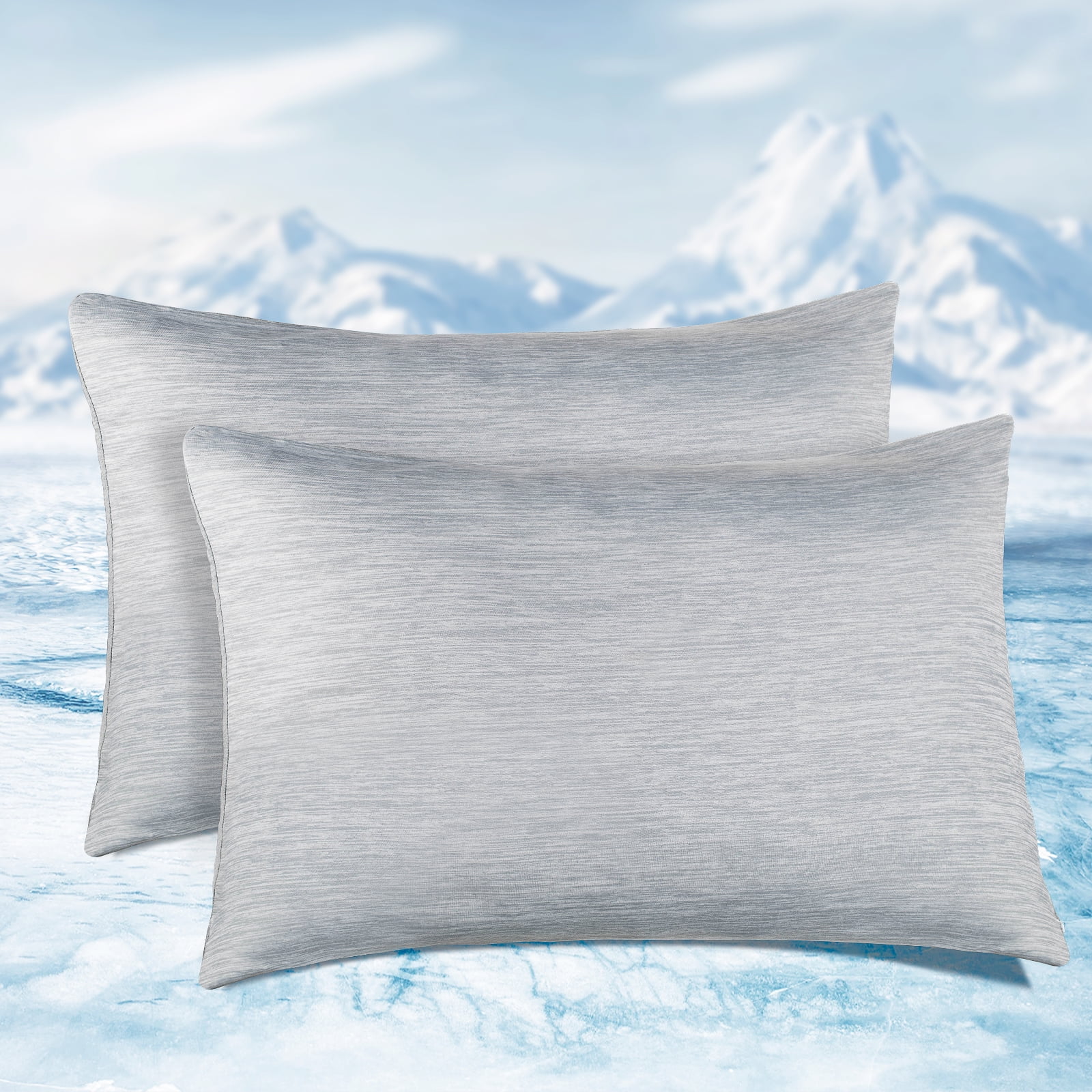 Elegear 2 Pack King Size Cooling Pillowcases with ArcChill Technology