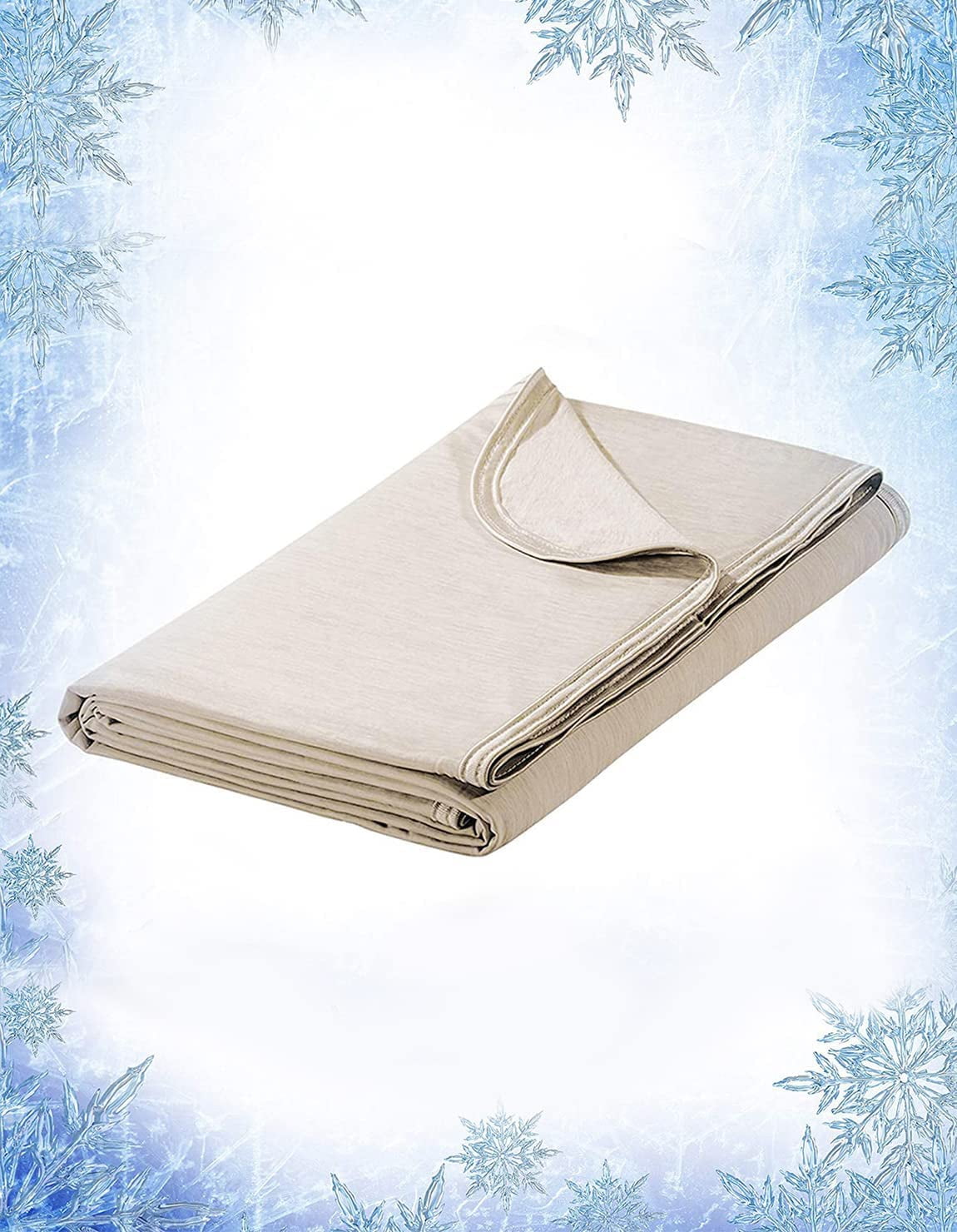 Elegear Revolutionary Cooling Blanket Absorbs Heat to Keep Adults/Children/Babies Cool on Warm