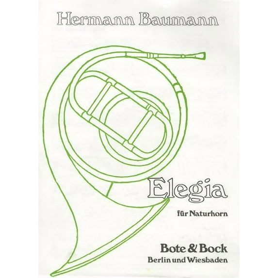 Elegia (1984): for Solo Horn