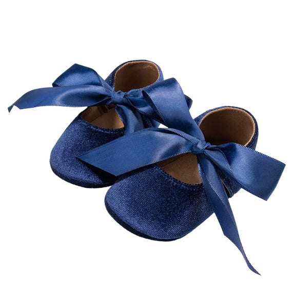 Elegyee Baby Girls formal Dress Sandals Casual Party Ribbon Soft Sole Solid Walking Shoes