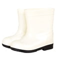 thumbnail image 1 of Elegyee Boys Solid Color Rain Boots Casual Soft Sole Lightweight Waterproof Wide Rain Shoes, 1 of 3