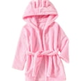 thumbnail image 1 of Elegyee Children's Hooded Sleepwear Robe Winter Pajama Bathrobe, Size 5-6, 1 of 7