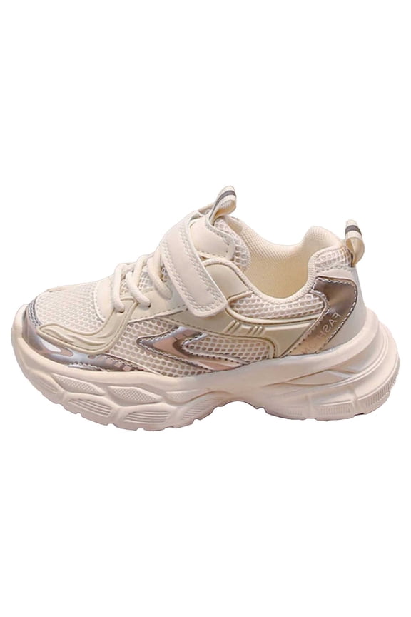 Girls Casual Athletic Shoes Active Comfortable Platform Soft Sole Mesh Sneakers