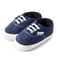 thumbnail image 1 of Elegyee Girls Classic Canvas Shoes Soft Sole Outdoor Sneakers for First Steps Walkers, 1 of 5