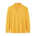 thumbnail image 1 of Elegyee Little Boys Long Sleeve Polo Shirts Casual Daily Shirt for Kids Assorted Colors, 1 of 3