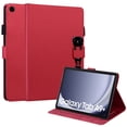 thumbnail image 1 of Elehold Case for Samsung Galaxy Tab S6 Lite (2024/2022/2020), Cute Pattern PU Leather Stand Protective Cover with Card Holder for Galaxy Tab S6 Lite 10.4 Inch Tablet,Red, 1 of 6