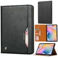 thumbnail image 1 of Elehold Luxury Leather Card Slot  Compatible with Galaxy Tab A7 Lite 8.7" SM-T220 T225 T227 8.7 Inch with Kickstand Shockproof Full body Protection,Black, 1 of 6