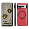 thumbnail image 1 of Elehold Magnetic Wireless Charging Case Compatible with Google Pixel 7 Pro 6.7 inch with Car Magnetic Shockproof for Google Pixel 7 Pro,Red, 1 of 10