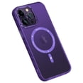 thumbnail image 1 of Elehold Magsafe Case for iPhone 14 Plus 6.7" 2022 Case Made of Soft TPU and Hard PC, Support Wireless Charging with Shockproof Frosted Backplane Lens Protection Drop Resistant Slim Case, Purple, 1 of 11