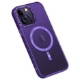thumbnail image 1 of Elehold Magsafe Case for iPhone 14 Pro Max 6.7" 2022 Case Made of Soft TPU and Hard PC, Support Wireless Charging with Shockproof Frosted Backplane Lens Protection Drop Resistant Slim Case, Purple, 1 of 10