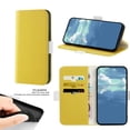 thumbnail image 1 of Elehold PU Leather Wallet Case for Google Pixel 7 Pro 6.7inch, Soft Lychee Pattern PU Leather and TPU Flip Cover with Shockproof Kickstand Card Slots Holder Magnetic Drop Resistant Phone Case,Yellow, 1 of 13