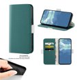 thumbnail image 1 of Elehold PU Leather Wallet Case for Google Pixel 7 Pro 6.7inch, Soft Lychee Pattern PU Leather and TPU Flip Cover with Shockproof Kickstand Card Slots Holder Magnetic Drop Resistant Phone Case,Green, 1 of 13