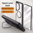 thumbnail image 1 of Elehold for Samsung Galaxy Z Fold 6 Case with Hinge Protection & Front Screen Protector & Camera Ring Stand,Samsung Z Fold 6 Magnetic Case Compatible with MagSafe Wireless Charging,Black, 1 of 5