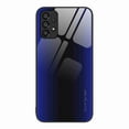 thumbnail image 1 of Elehold Slim Hybrid Tempered Gradient Glass Case for Samsung Galaxy A53 6.5 inch Soft TPU Bumper Phone Case Slim Cover, Darkblue, 1 of 6