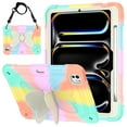Elehold for iPad Pro 11 Inch 2024 Case with Kickstand Butterfly Wings