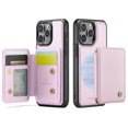 thumbnail image 1 of Elehold for iPhone 15 Pro Max Case with Detachable Back Wallet, Case for iPhone 15 Pro Max with RFID Blocking Card Holder for Women Men,Kickstand Shockproof Phone Case for iPhone 15 Pro Max,Pink, 1 of 7