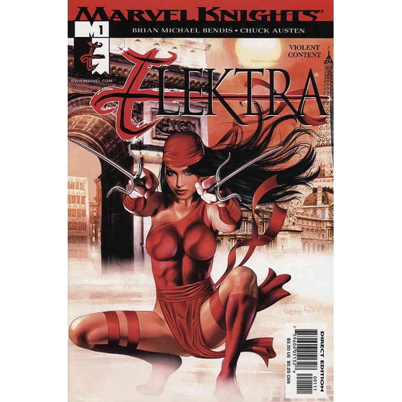 Elektra (3rd Series) #1 VF ; Marvel Comic Book