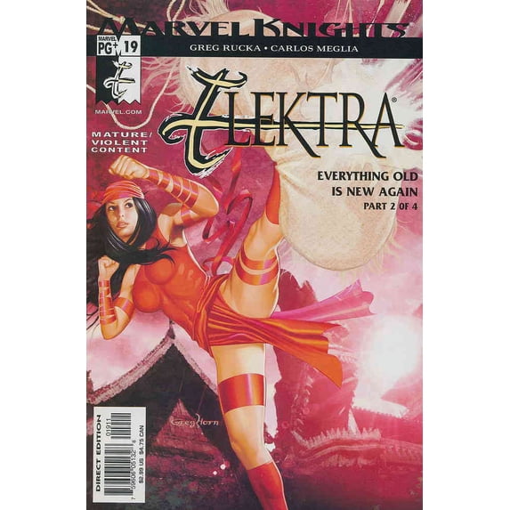 Elektra (3rd Series) #19 VF ; Marvel Comic Book