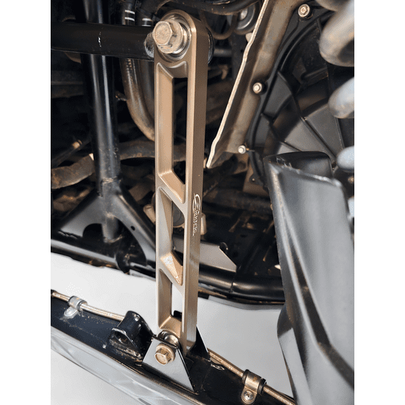 Elektric Offroad Volt Series Ultra Heavy Duty Gun Metal Gray Rear Billet Sway Bar Links For Polaris RZR Pro XP 2020-2024