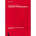 thumbnail image 1 of Elektronisches Rechnen Und Regeln. Sonde Lineare Optimierung II, Book 13, (Hardcover), 1 of 1