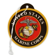Elektroplate Automotive Air Fresheners Officially Licensed United States Marine Corps New Car Scent 6-Pack
