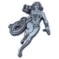 thumbnail image 1 of Wonder Woman Figure - Justice League Chrome 3.25" x 2.2" Auto Emblem, 1 of 1