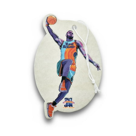 Elektroplate Space Jam - Lebron James Dunk "New Car" Scent - 2 Pack Air Freshener
