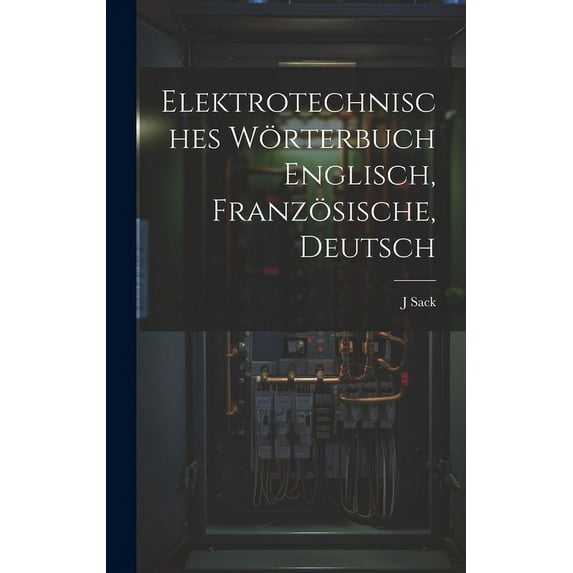Elektrotechnisches Wörterbuch Englisch, Französische, Deutsch (Hardcover)