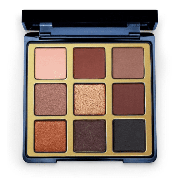 Eleman Inferno Red Hot Eyeshadow Palette - Ultra Rich Pigmented Matte, Metallic, Shimmer And Satin Shades - Vegan And Cruelty-Free Ingredients