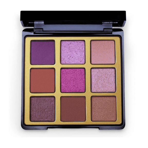 Eleman Zephyr Purple Eyeshadow Palette - Ultra Rich Pigmented Matte, Metallic, Shimmer And Satin Shades - Vegan And Cruelty-Free Ingredients