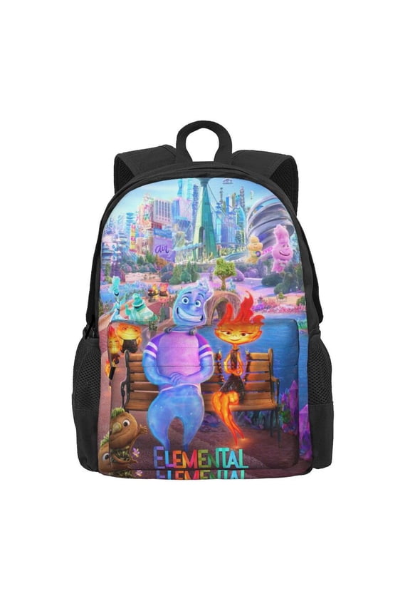 Elemen-Ta Backpack Computer Bag Hiking Bookpack Travel Backpack For Adult 16.5in