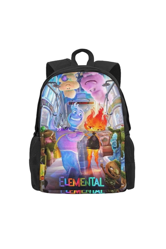 Elemen-Ta Backpack Computer Bag Hiking Bookpack Travel Backpack For Adult 16.5in