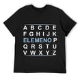 thumbnail image 1 of Elemeno Adult Humor Mens Graphic Novelty Sarcastic Funny T Shirt Black 2X-Large, 1 of 5