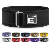 Element 26 Self-Locking Weight Lifting Belt - Premium Weightlifting Belt for Serious Functional Fitness & Olympic Lifting Athletes - Lifting Belt for Men and Women