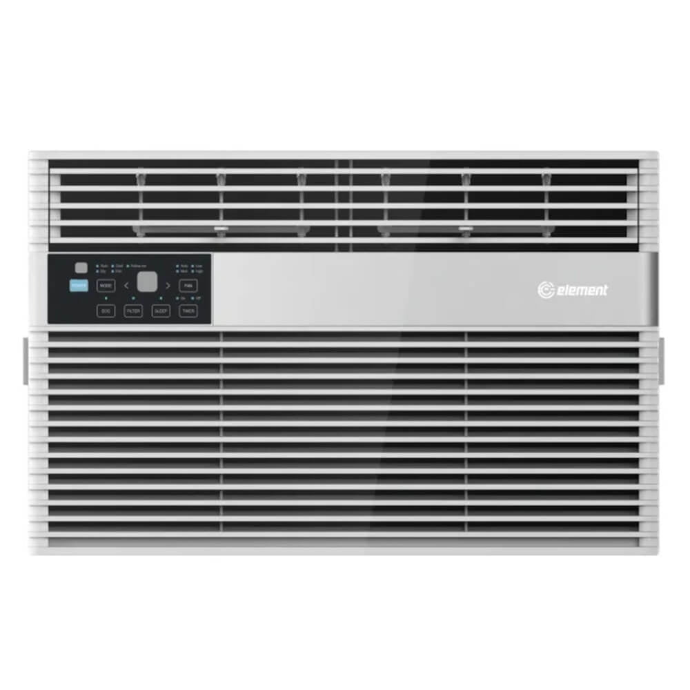 Element 6000 BTU White Window Air Conditioner with Remote
