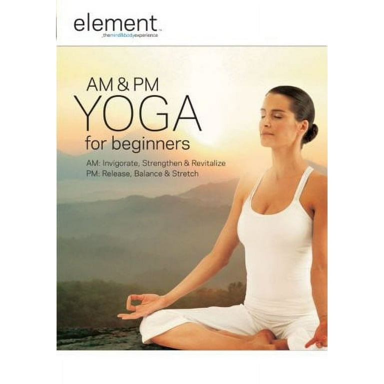 Element Am and Pm Yoga for Beginners DVD Starz Anchor Bay Sports Fitness Walmart