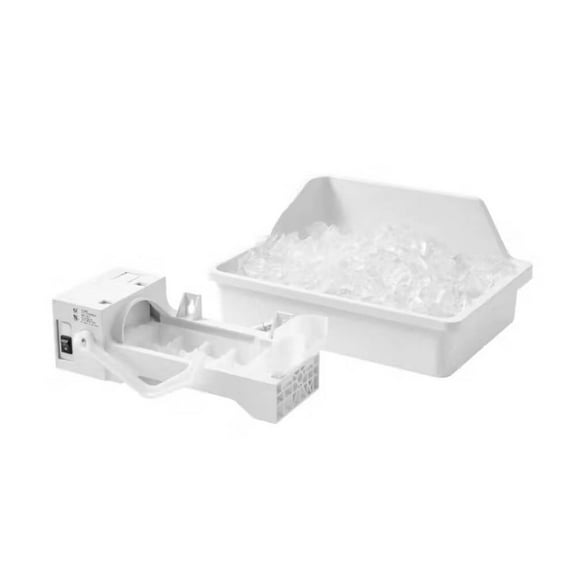 Element Automatic Ice Maker Kit for Bottom Freezer Refrigerator - White (EAIMM19)