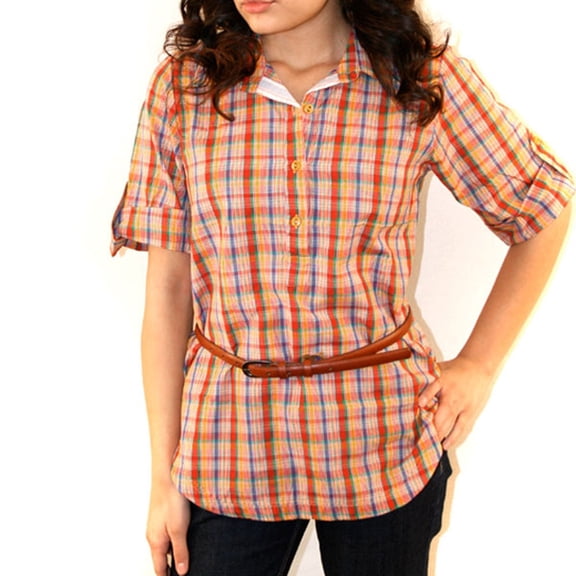 Element - Dorset Mustard Juniors Button-Up T-Shirt - Medium