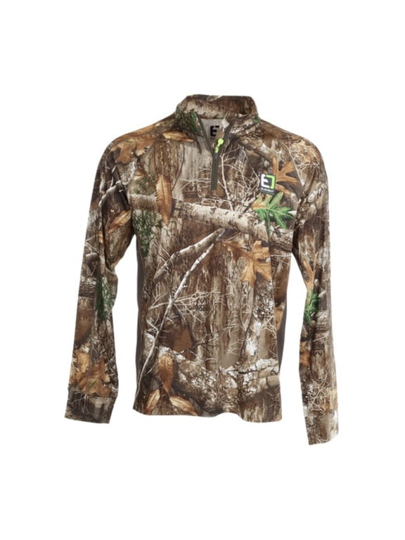 Drive Series Quarter Mens Zip Shirt (Realtree Edge, 3X-Large)