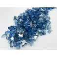 thumbnail image 1 of Element Fireglass 1/4" Pacific Blue Reflective Fire Glass, 10 lbs, 1 of 6