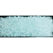 Element Fireglass Professional Grade 0.5  Clear with Slight Turquoise Tint Fire Glass Filler, 10 lbs